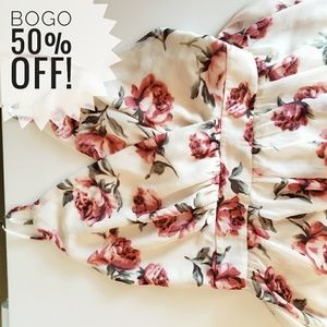 Dainty Hooligan Floral Romper